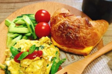 クロワッサンチーズサンド