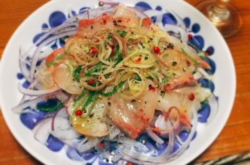 かんぱちのカルパッチョ