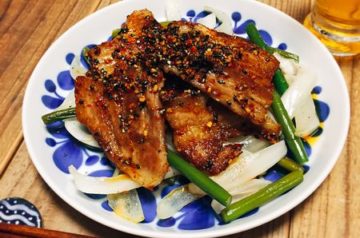 豚バラ肉の情熱焼き