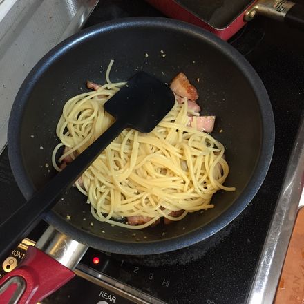 スパゲティ投入