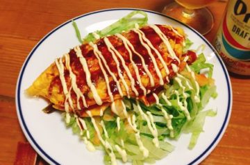 スパイシーとん平焼き