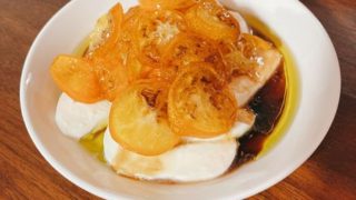 金柑カプレーゼ