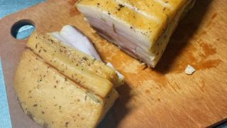 手作りベーコン